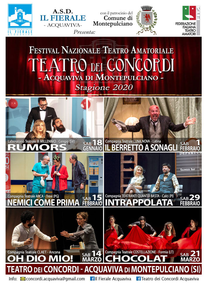 Festival Nazionale Teatro dei Concordi 2020